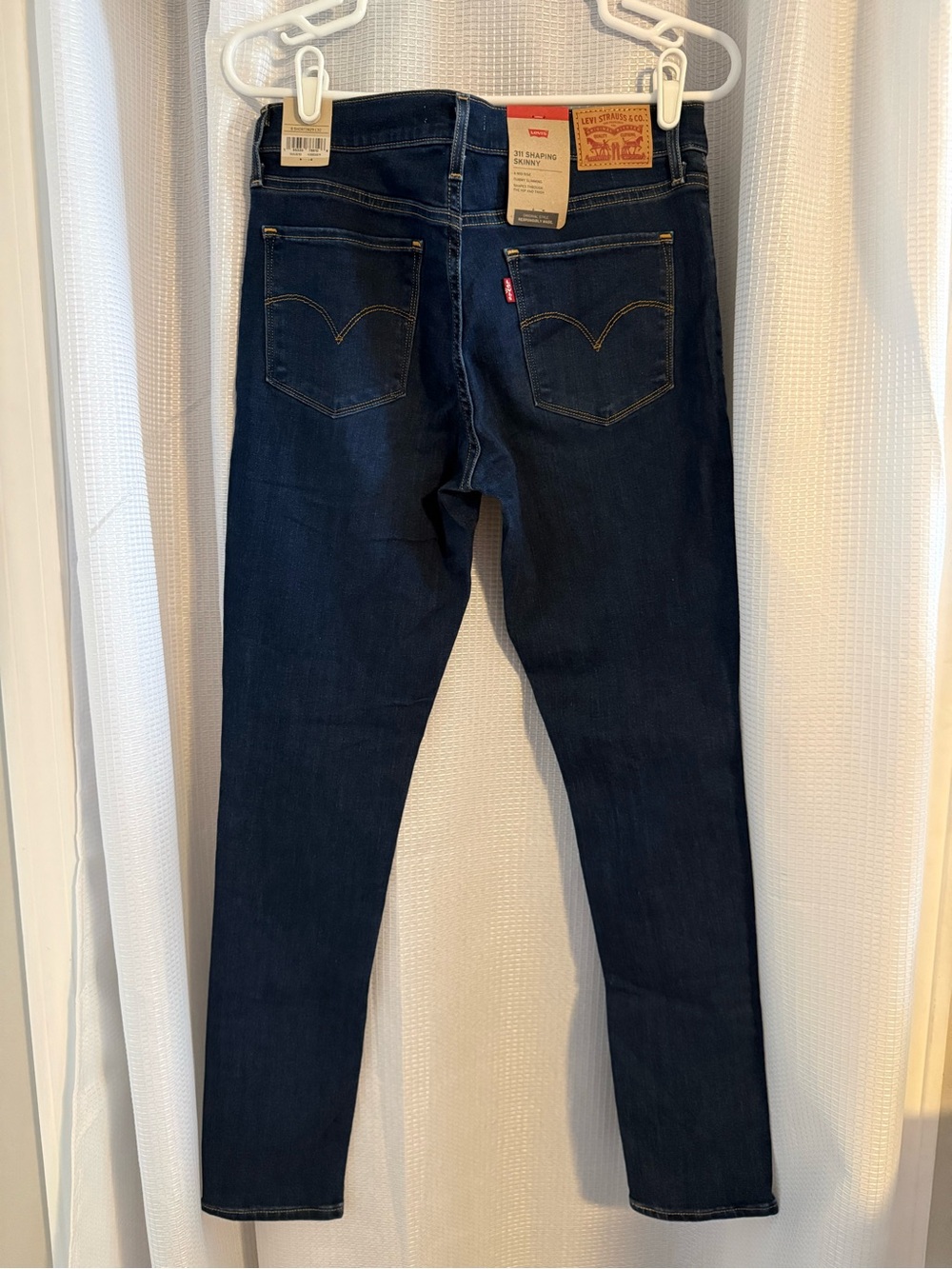 Levi's Dark Blue Skinny Jeans for Women - Picture 2 of 5